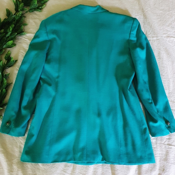 Pappagallo | Vintage Double Breasted Blazer Sz L - Picture 7 of 8